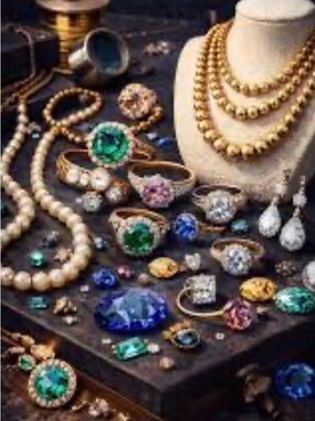 JEWELRY: NECKLACES, EARRINGS, BRACELETS